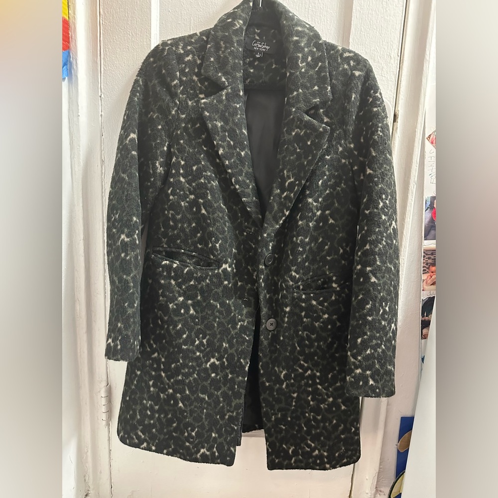 Coffee Shop New York Meg Printed Wool blend Jacket